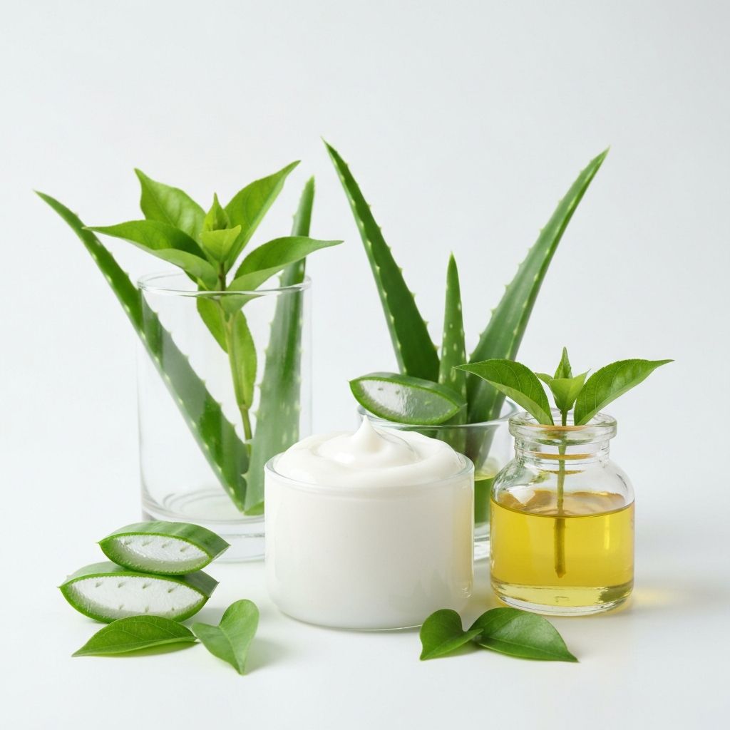 Cream preparations featuring plant-based ingredients