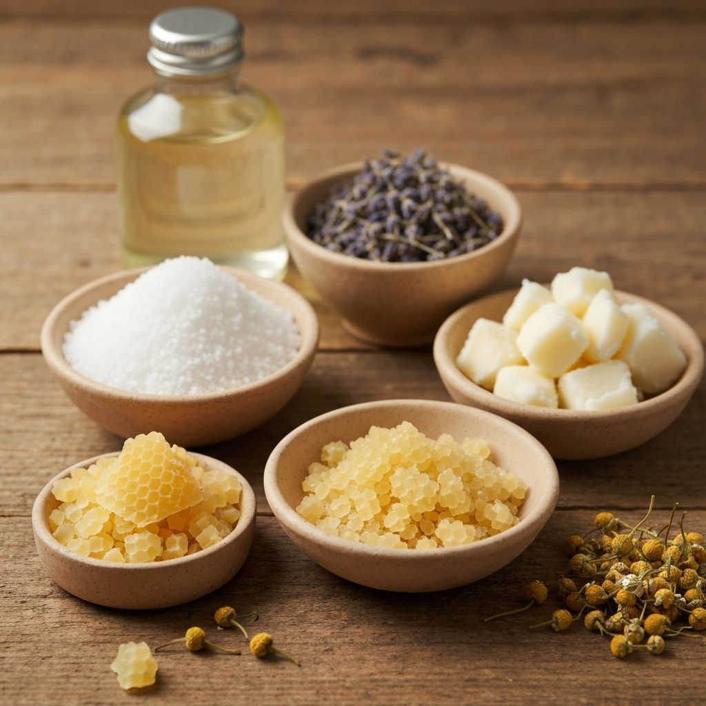 Natural balm preparations with botanical elements