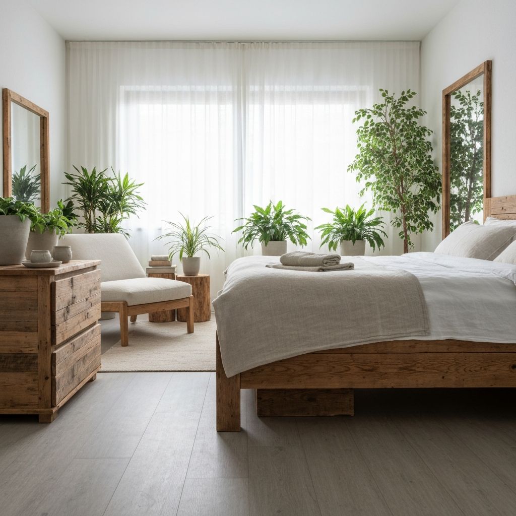 Peaceful environment representing rest and recovery